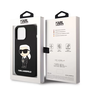 Karl Lagerfeld tok fekete (KLHCP13LSNIKBCK) Iphone 13 Pro készülékhez