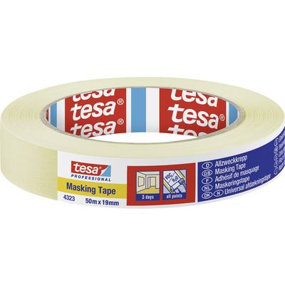 Tesa STANDARD (04323-00040-00) Krepp szalag krepp® Bézs (H x Sz) 50 m x 19 mm 1 db (04323-00040-00)