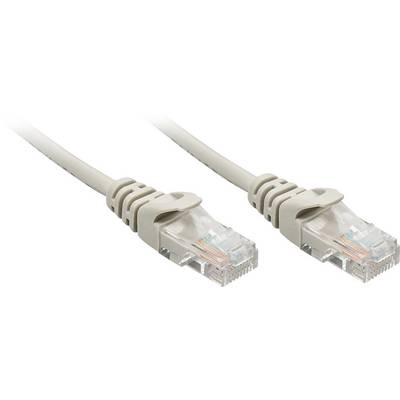RJ45 Hálózat Csatlakozókábel CAT 5e U/UTP 70.00 m Szürke LINDY