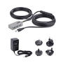 StarTech.com U01043-USB-EXTENDER hálózati csatlakozó USB 3.2 Gen 1 (3.1 Gen 1) Type-A 5000 Mbit/s Fekete, Ezüst