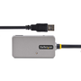 StarTech.com U01043-USB-EXTENDER hálózati csatlakozó USB 3.2 Gen 1 (3.1 Gen 1) Type-A 5000 Mbit/s Fekete, Ezüst
