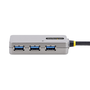 StarTech.com U01043-USB-EXTENDER hálózati csatlakozó USB 3.2 Gen 1 (3.1 Gen 1) Type-A 5000 Mbit/s Fekete, Ezüst