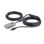 StarTech.com U01043-USB-EXTENDER hálózati csatlakozó USB 3.2 Gen 1 (3.1 Gen 1) Type-A 5000 Mbit/s Fekete, Ezüst