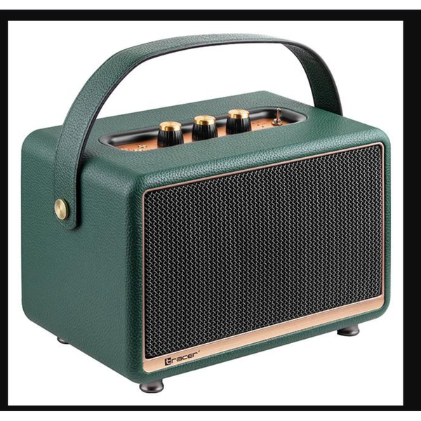 Tracer M30 TWS Hordozható bluetooth hangszóró - Zöld