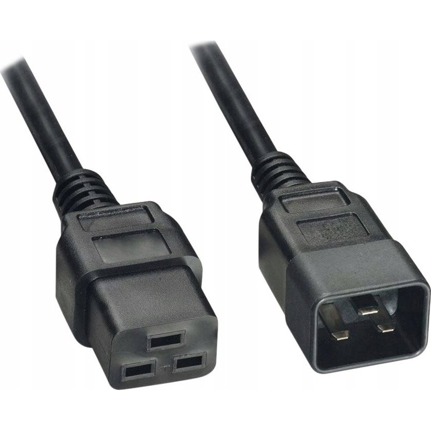 Akyga Áram Csatlakozókábel 3 m Fekete (AK-UP-07)