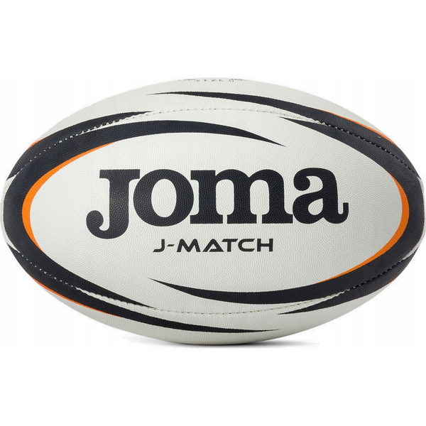Joma Joma J-Match Rugby Ball 400742-201 białe 5