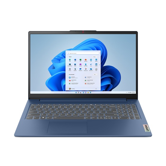 LENOVO IdeaPad Slim 3 15IRU8, 15.6" FHD, Intel Core i3-1315U, 8GB, 512GB SSD, NoOS, Abyss Blue