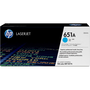 HP CE341A kék toner (651A)