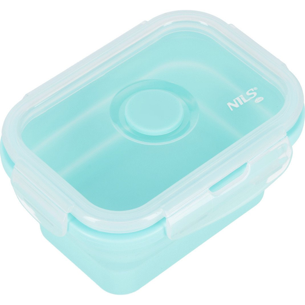 NILS NC4105 POJEMNIK LUNCHBOX SKŁADANY MIĘTOWY 355 ML