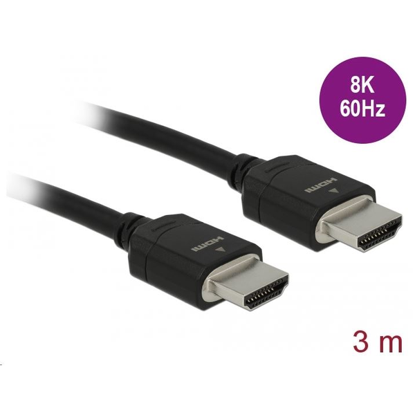 Delock Nagy sebességű HDMI kábel 48 Gbps 8K 60 Hz 3 m (85295)