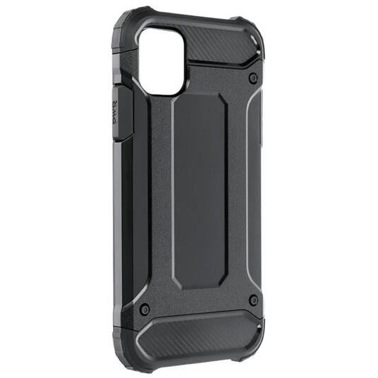 Gigapack Defender Apple iPhone 15 fémhatású tok fekete (GP-143042) (GP-143042)