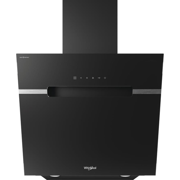 Whirlpool WHVS 61F LT DP K Muurmontage Zwart 580 m³/uur