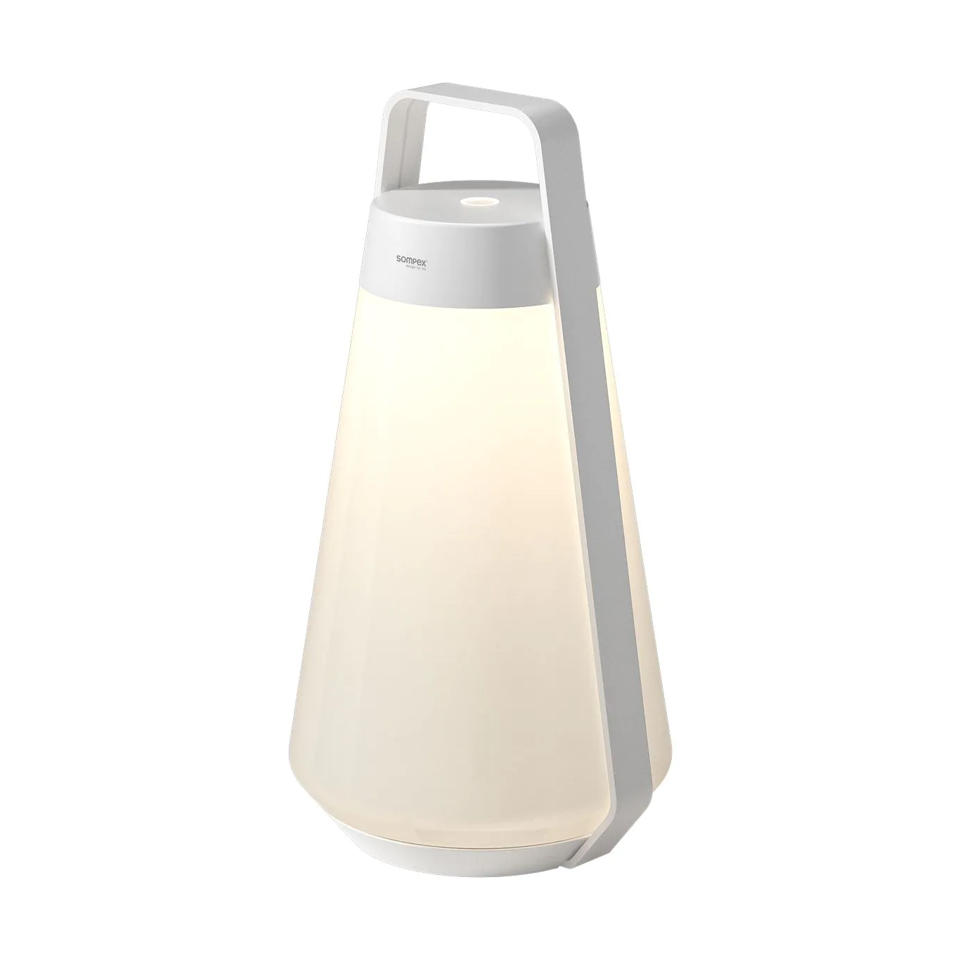 Sompex AIR Akkus Hordozható Asztali RGB LED lámpa - Fehér (78401)