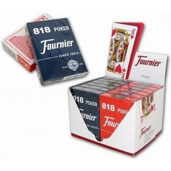 Baraja Fournier Poker Ingles Y Bridge -818-55