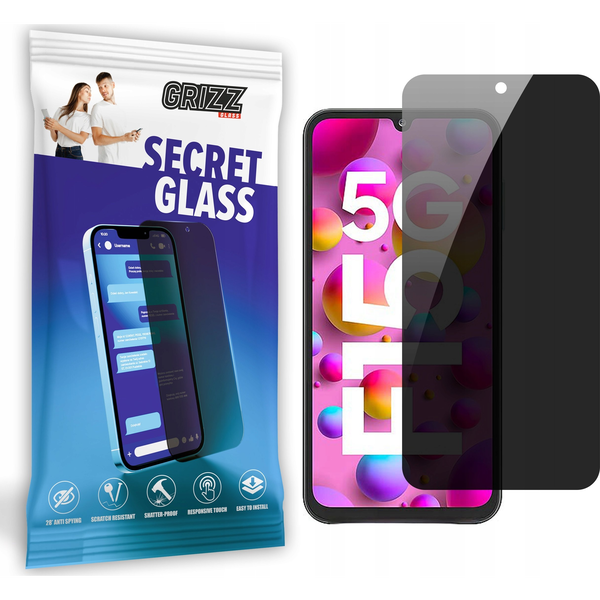  GrizzGlass Szkło prywatyzujące GrizzGlass SecretGlass do Samsung Galaxy F15 5G
