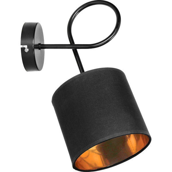 VIGO Fali Lámpa, Teljesítmény Max. 1x60W, E27, Fekete