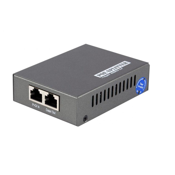 LevelOne POS-3000 netværks-splitter Sort Strøm over Ethernet (PoE)