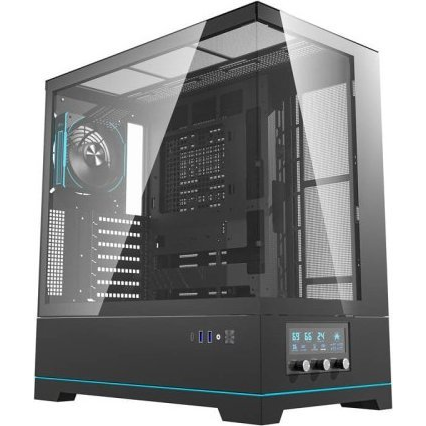 Darkflash Computer Case DY451 PRO Black with fan