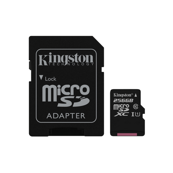 Kingston 256GB G2 Class 10 UHS-1 microSDXC карта с памет