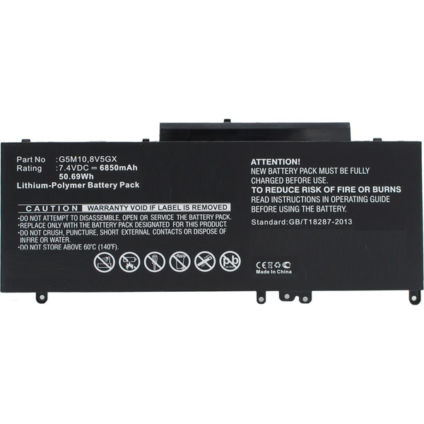 CoreParts MBXDE-BA0173 laptop reservedel Batteri
