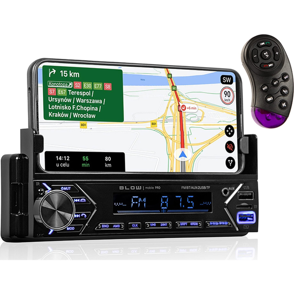 78-346# Rádiófúvó Mobil Pro 1din Fogantyú Smart