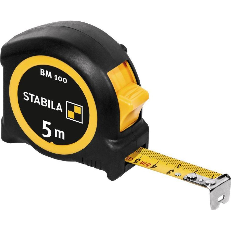 Stabila BM 100 (cm) 19568 Mérőszalag 5 m ABS (SA19568)