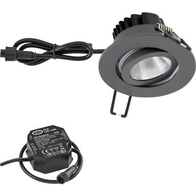 EVN PC650N91602 LED-es beépíthető lámpa LED Fixen beépített LED-es 8.4 W Antracit (PC650N91602)