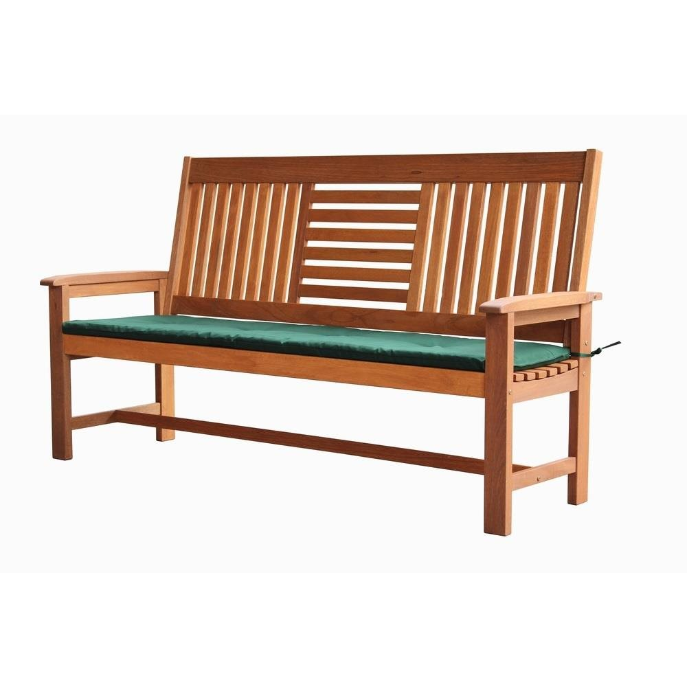 ROJAPLAST SEREMBAN Kerti pad, ülőpárnával, 178 cm (89567)