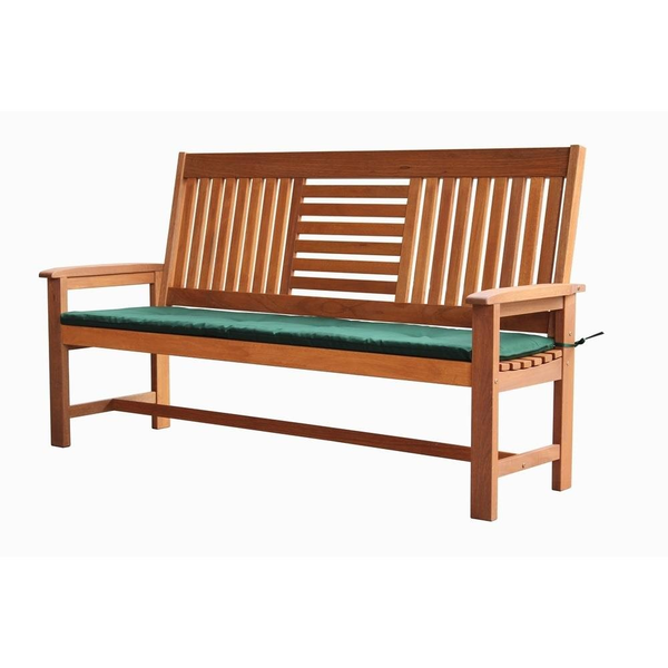 ROJAPLAST SEREMBAN Kerti pad, ülőpárnával, 178 cm