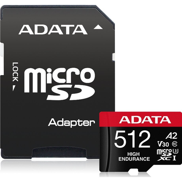 ADATA High Endurance 512 GB MicroSDXC UHS-I Klasse 10