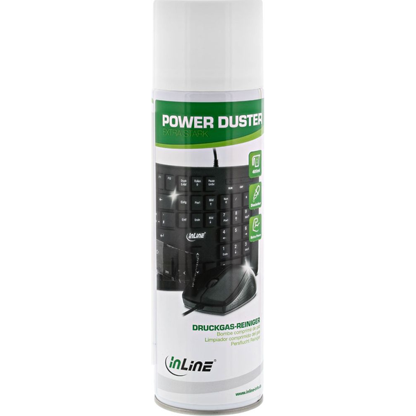  InLine Sprężone powietrze do usuwania kurzu 400 ml (43218A)