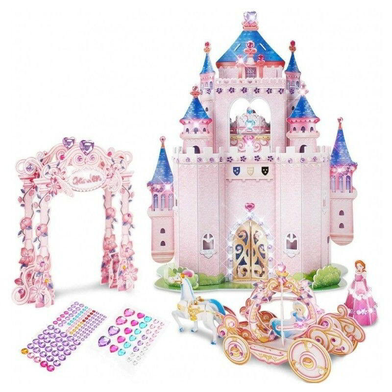 Cubicfun A hercegnő titkos kertje - 92 darabos 3D puzzle (3D-E1623)