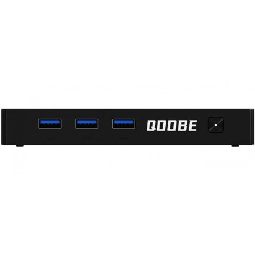 Mini PC Qoobe SUC N150/12GB/SSD 512GB/Win 11 Pro czarny