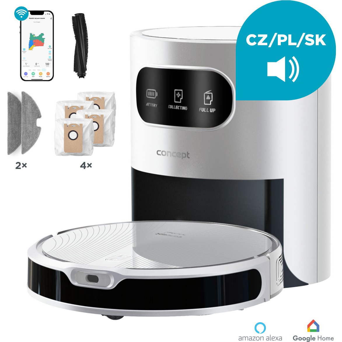 Concept VR3350 2in1 PERFECT CLEAN Laser (8595631061879)