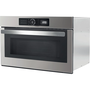Микровълнова фурна за вграждане Whirlpool AMW 730/SD, 6th Sense, design Absolute, 31 l, 1000 W, 8-степенна мощност, Grill, Timer, Touch control, Сребриста