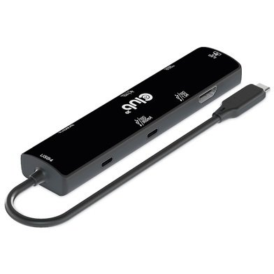 CLUB3D CSV-1599 laptop dock & poortreplicator USB 3.2 Gen 1 (3.1 Gen 1) Type-C Zwart
