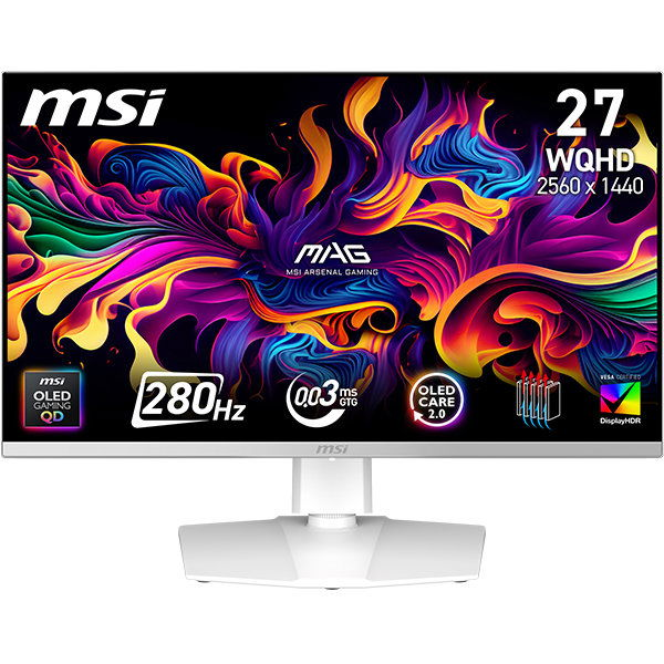 MSI MAG 272QPW QD-OLED X28 26,5" Gaming Monitor