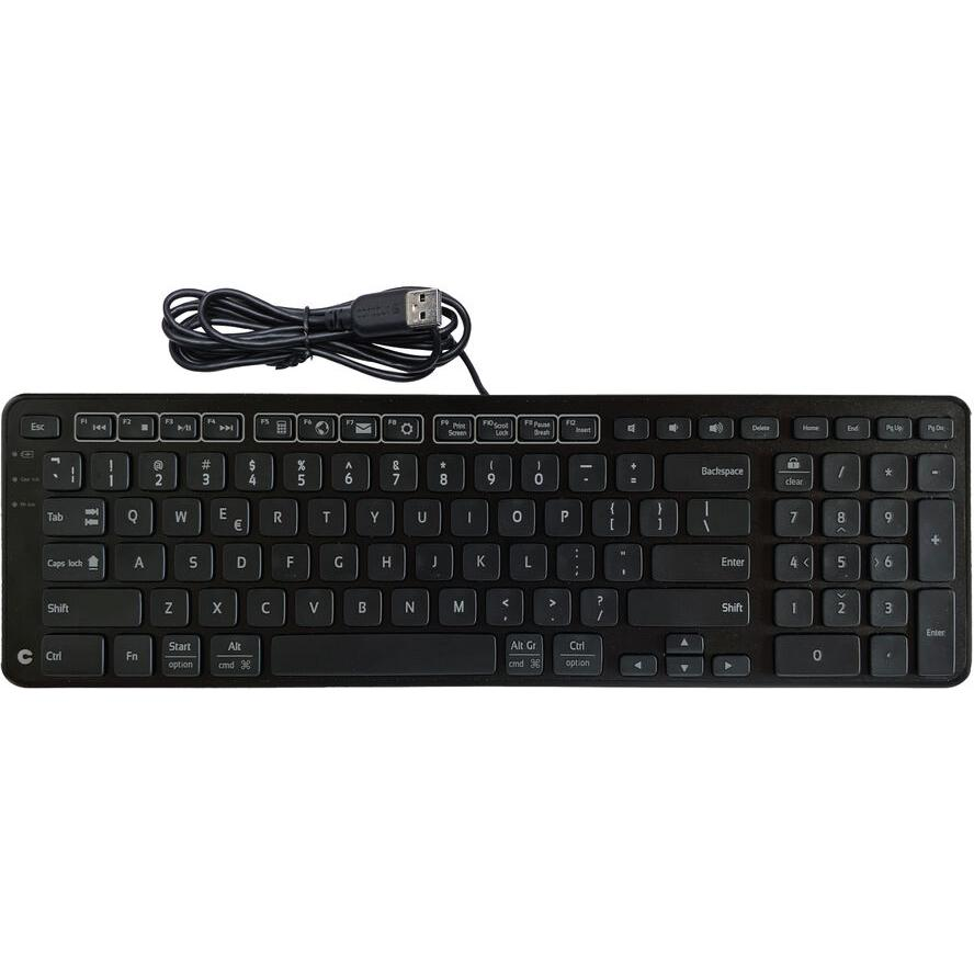 Contour Design Balance klávesnica Kancelária USB QWERTY US English Čierna (102106)