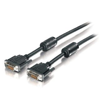Equip 118933 καλώδιο DVI 3 m DVI-D Μαύρος (Μαύρο)