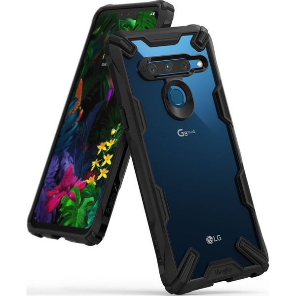 Ringke Fusion X LG G8 ThinQ Fekete Tok
