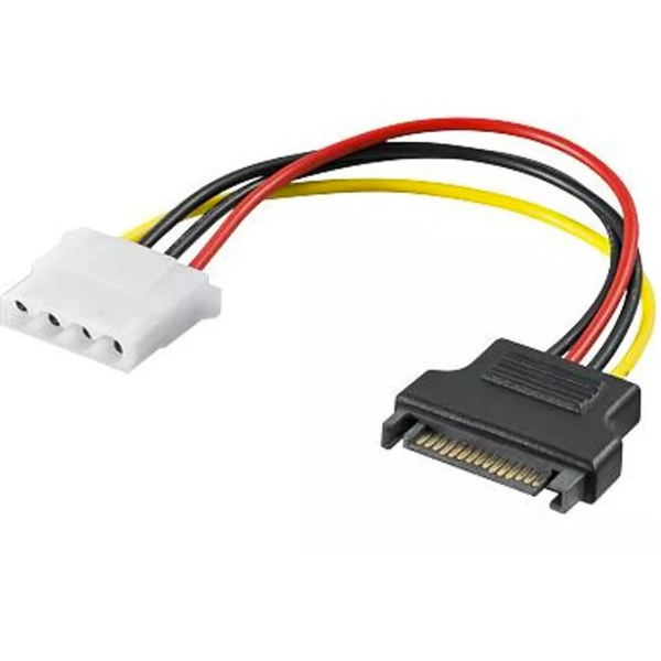 Voedingconverter SATA --> 5.25" Goobay