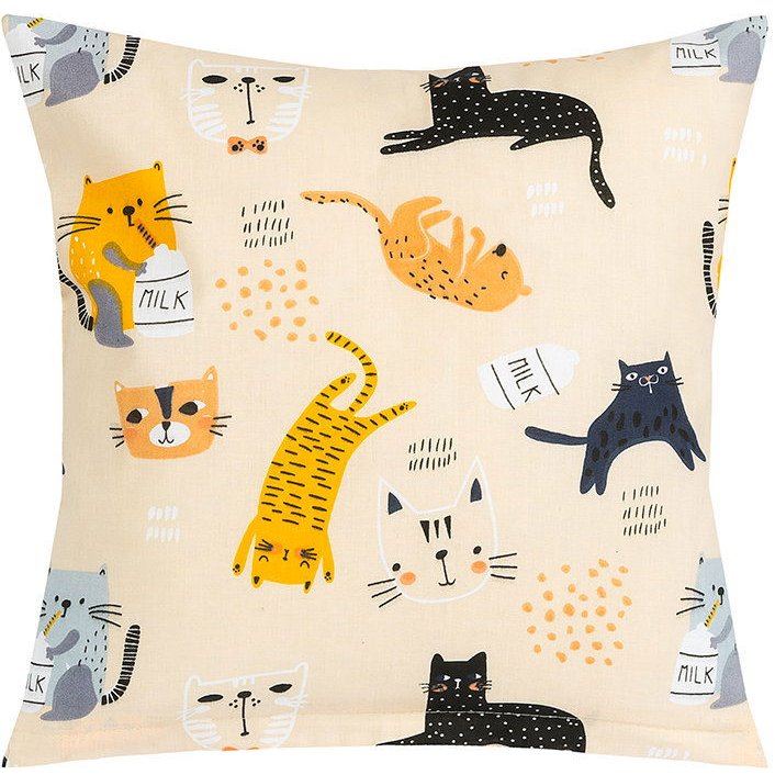BELLATEX Adele cushion 40 × 40 cm 55/291 cats (12482)