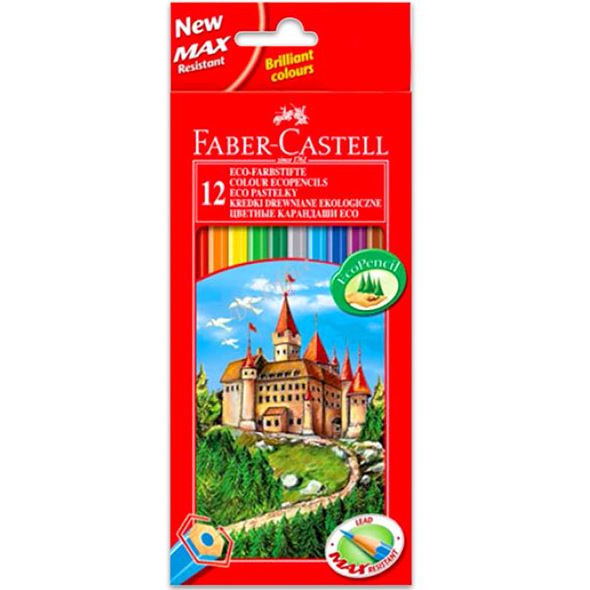 Faber-Castell: 12 darabos színes ceruza (120112) (F120112)