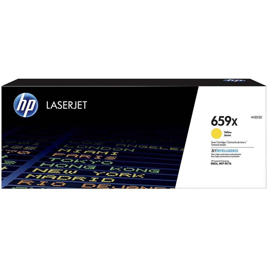 HP 659X nagy kapacitású LaserJet tonerkazetta sárga (W2012X) (W2012X)