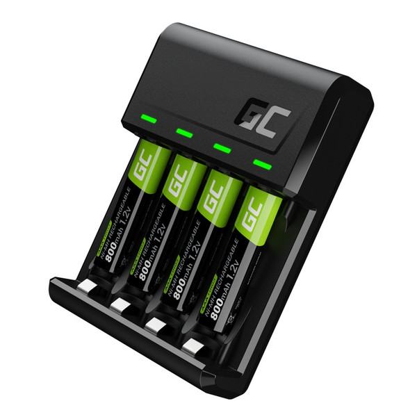 Nabíječka Green Cell VitalCharger pro 4 AA, AAA baterie