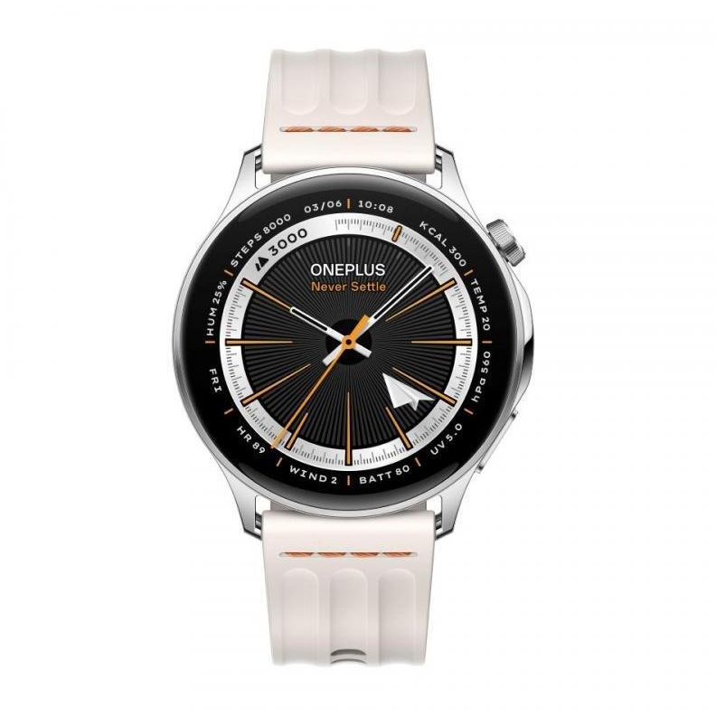 OnePlus Watch Lite 45mm ezüst okosóra