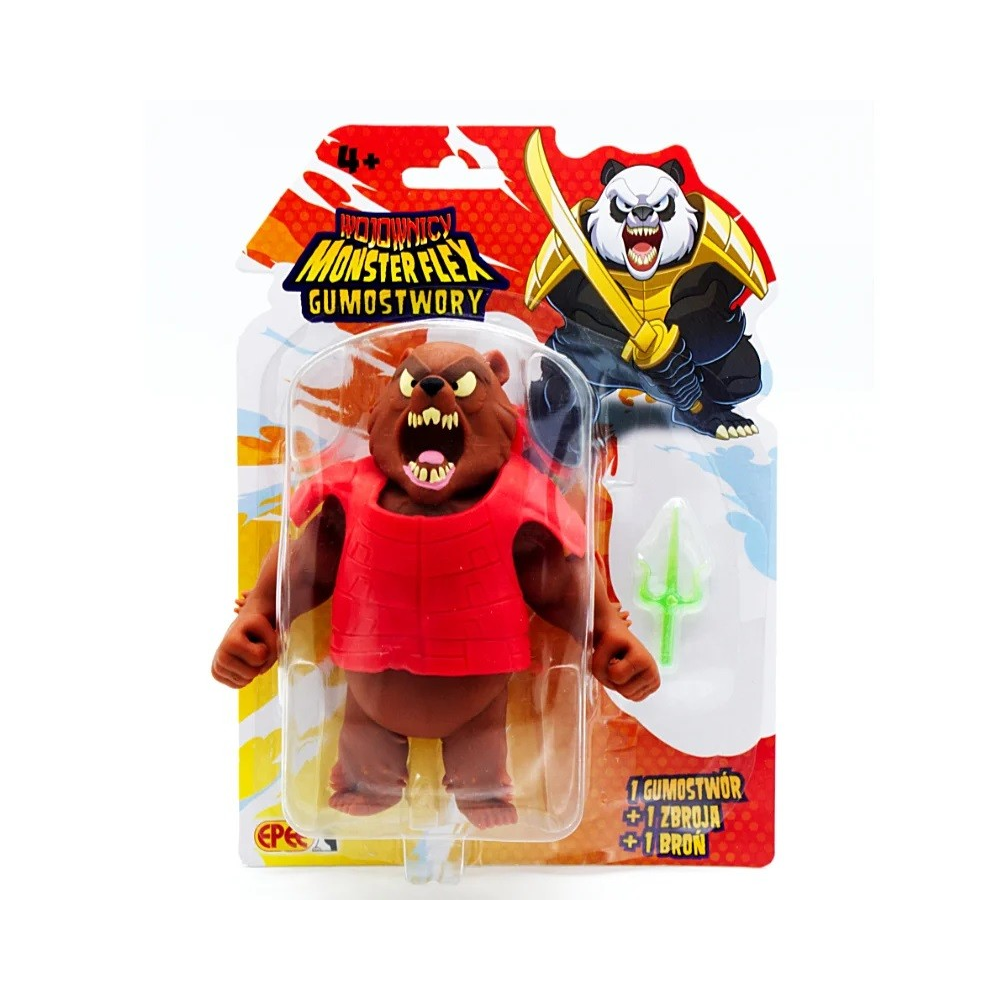 Epee Harcos medve tőrrel gumi figura (EP09559/95715)