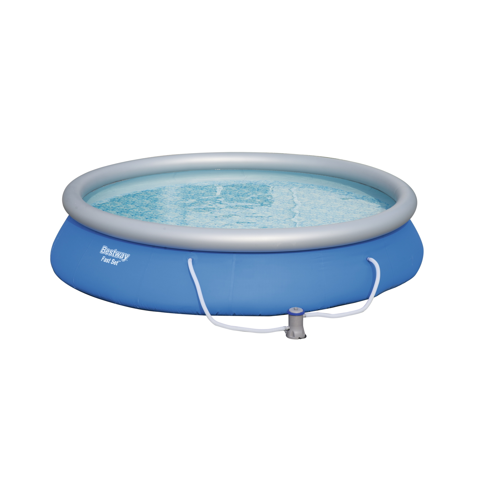 Bestway Fast Set 57313 kerti medence Fémvázas medence Kerek 9677 L Szürke (57313)