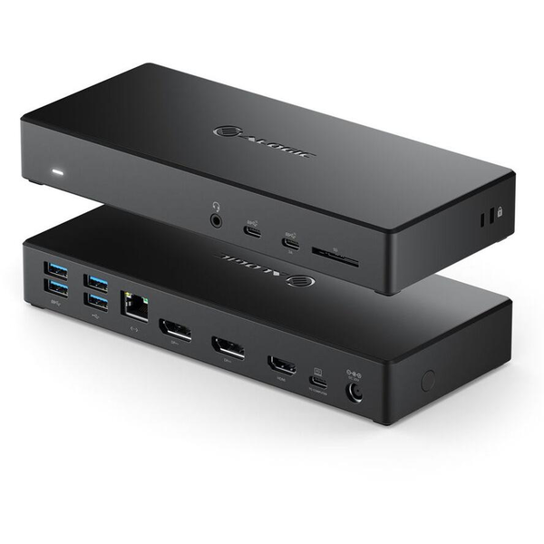 ALOGIC DUCMA3 replicatore di porte e docking station per laptop Cablato USB 3.2 Gen 1 (3.1 Gen 1) Type-C Nero