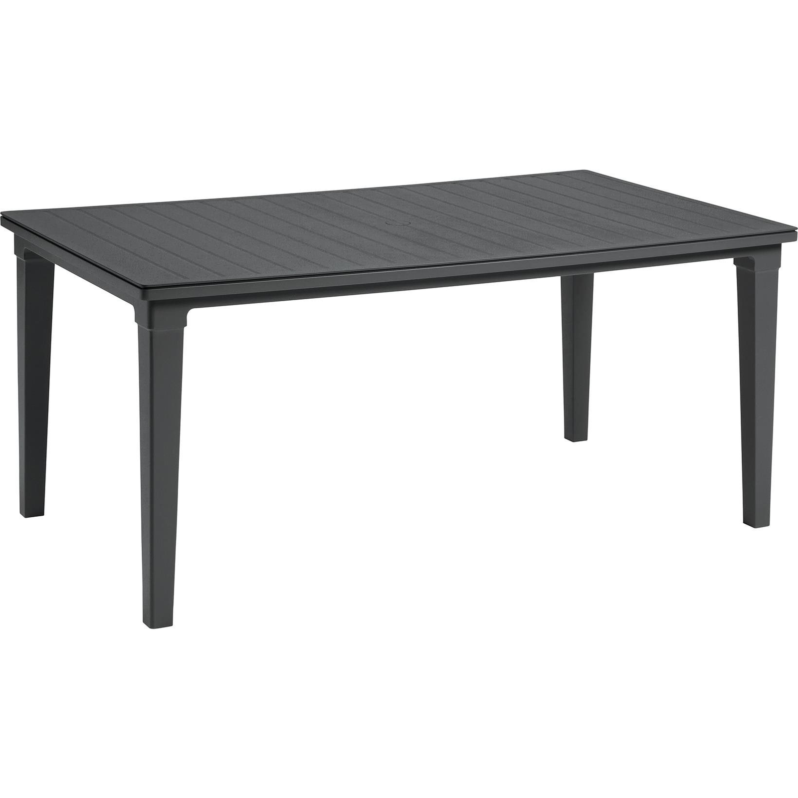 KETER FUTURA Kerti asztal, grafitszürke, 165 cm (206366)